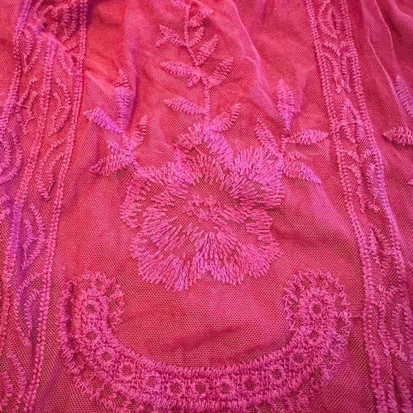 Pink Blush Women’s Dress Medium Maternity Postpartum NWT Lace Maxi - Picture 5 of 10